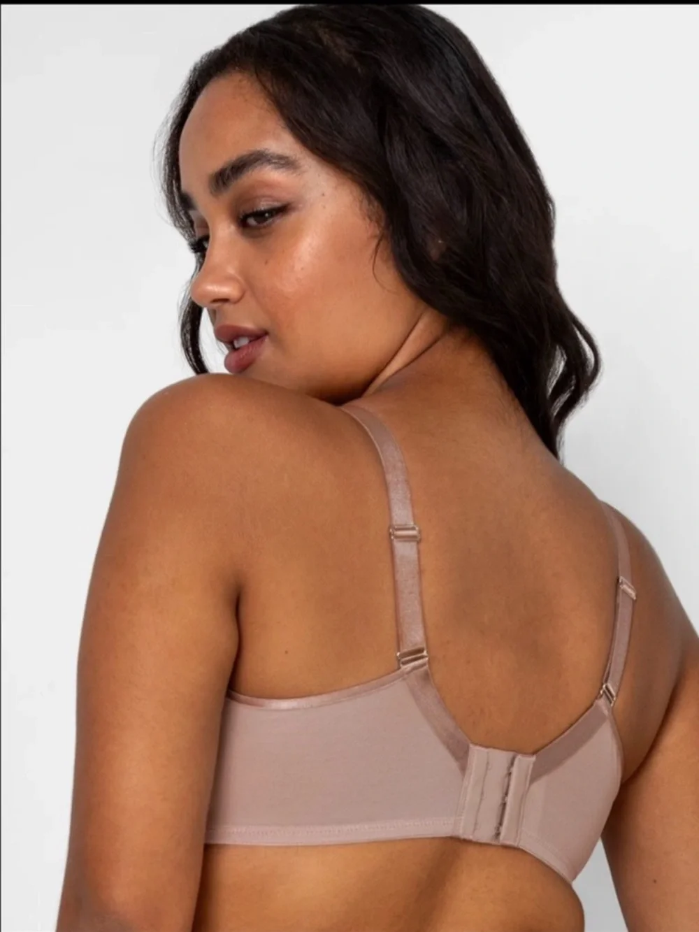 NWT Curvy Couture Sheer Mesh Full Coverage Unlined Underwire Bra